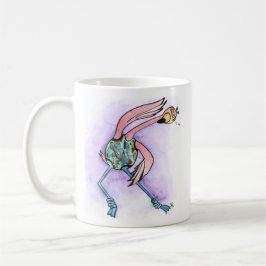 Jazzercise Flamingo Kaffemugg