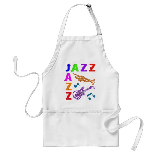 JAZZFÄRGER FÖRKLÄDE (Framsidan)