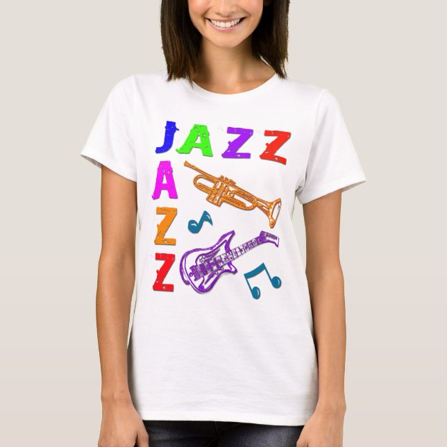 JAZZFÄRGER T SHIRT (Framsida)