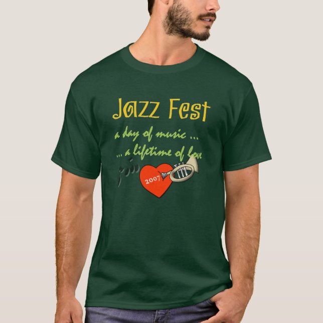 JazzFest T-shirt (Framsida)