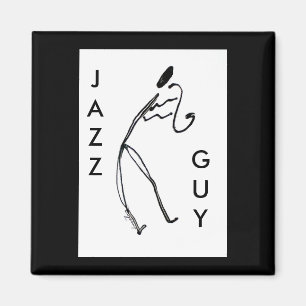 Jazzgrabben kvadrerar magneten magnet