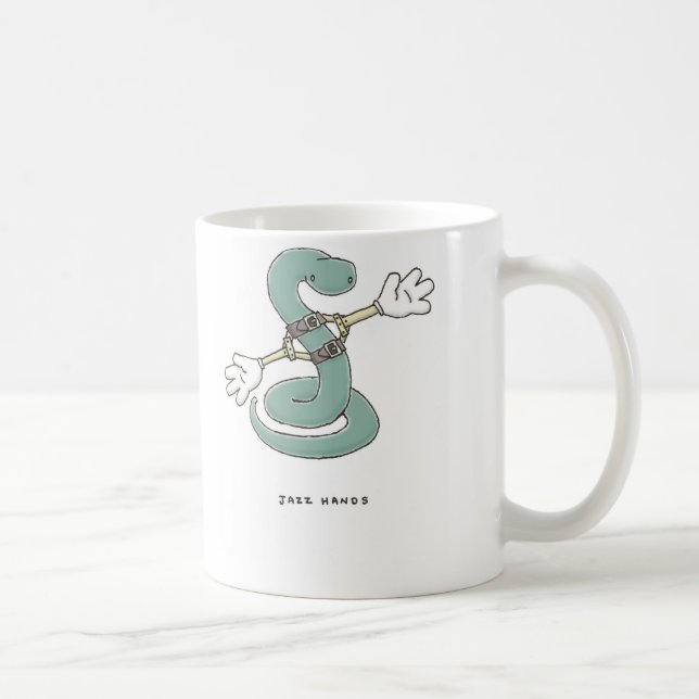 jazzhänder kaffemugg (Höger)