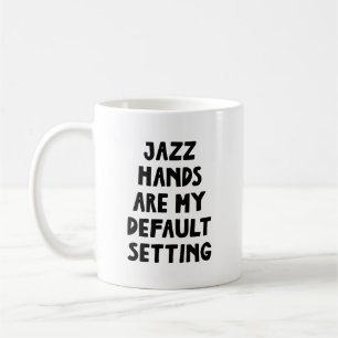Jazzhänder Roligt Teaterpresent Musikalisk humor S Kaffemugg