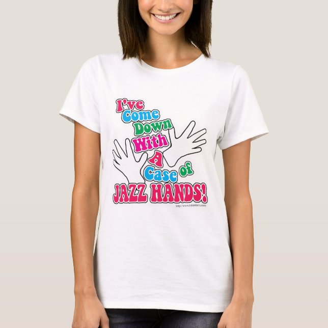 Jazzhänder! Tee (Framsida)