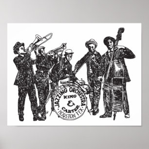 Jazzing orkester poster