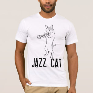 JAZZKATTT-tröja T-shirt