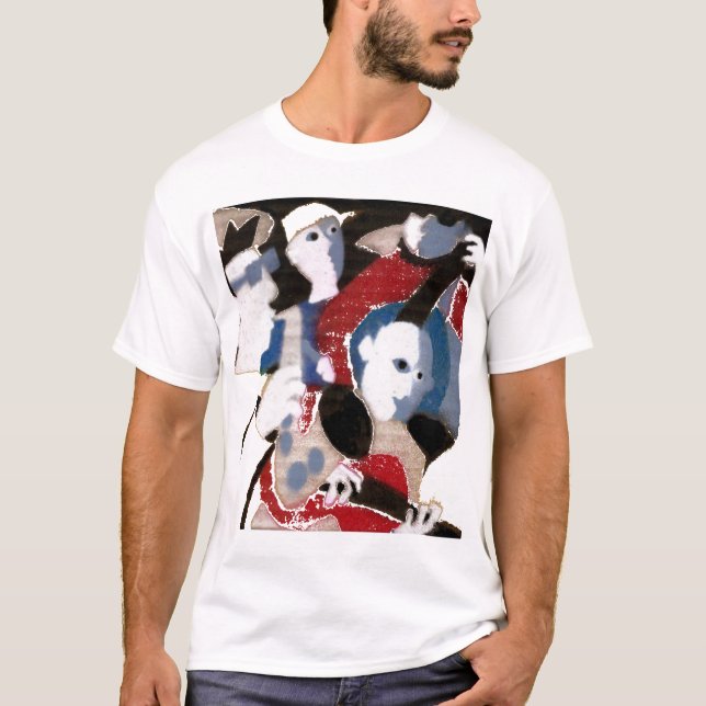 jazzkvartett t-shirt (Framsida)