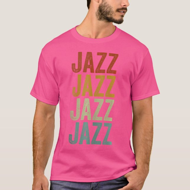 Jazzmusik T Shirt (Framsida)