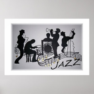 Jazzmusikband Poster