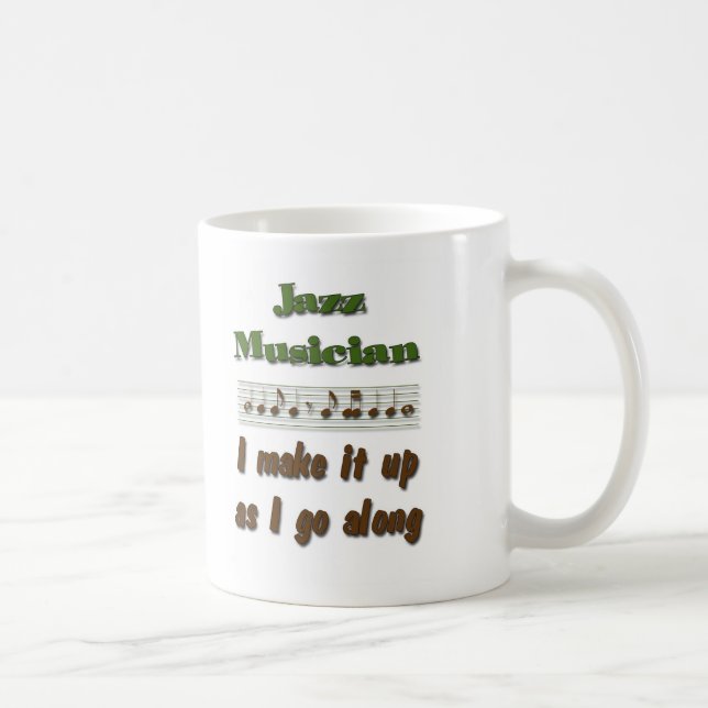 Jazzmusiker Kaffemugg (Höger)