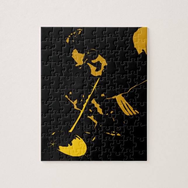 Jazzmusiker Pussel (Vertikal)