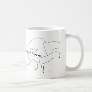 Jazzpiano Kaffemugg
