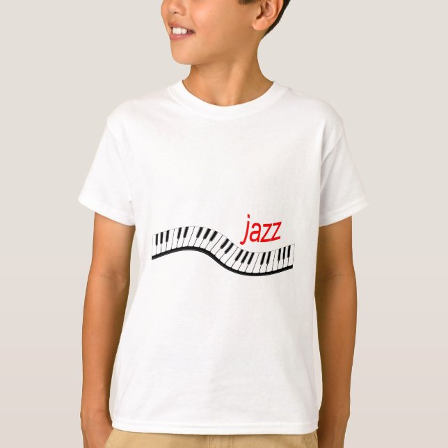 Jazzpiano Tee (Framsida)