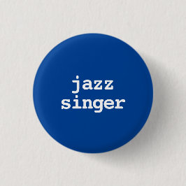 jazzsångare typografi knapp