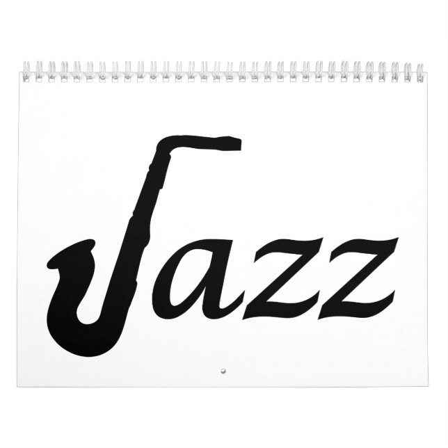 Jazzsaxofon Kalender (Omslag)