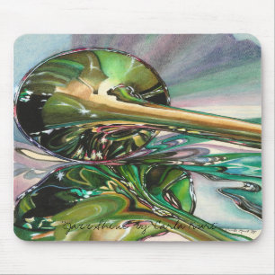 Jazzskenmusik Mousepad Musmatta
