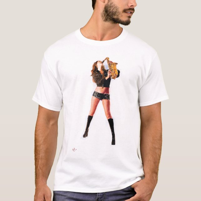 Jazzstyrka mig t shirt (Framsida)