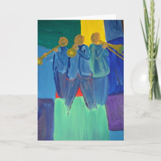 jazztrio kort (Framsida)