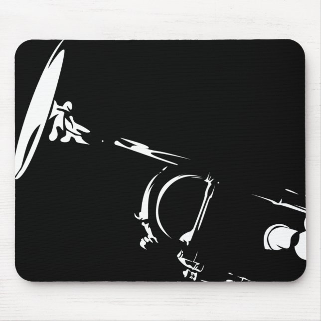 Jazztrumpet Mousepad Musmatta (Framsidan)