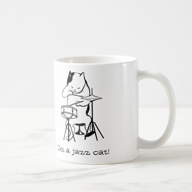Jazzy Cat Mugg (Höger)