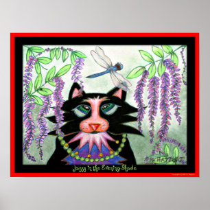 Jazzy i aftonen skugga poster