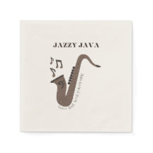 Jazzy Java-Coffee Beans-Saxophone-