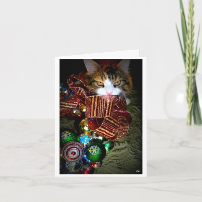 jazzy jul helgkort (Framsida)