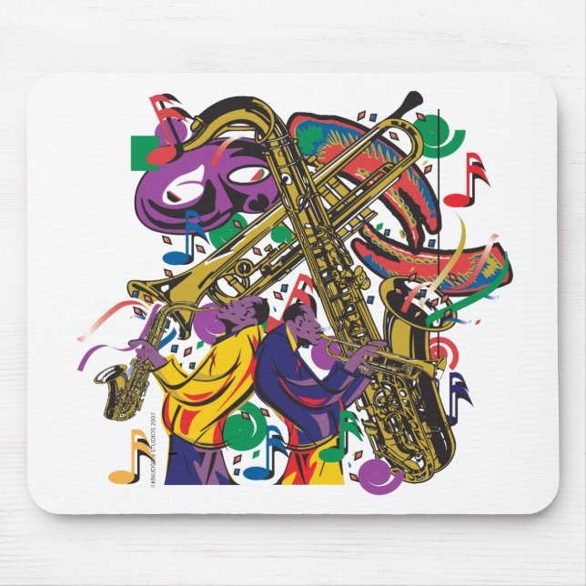 JAZZY Mardis Gras Musmatta (Framsidan)
