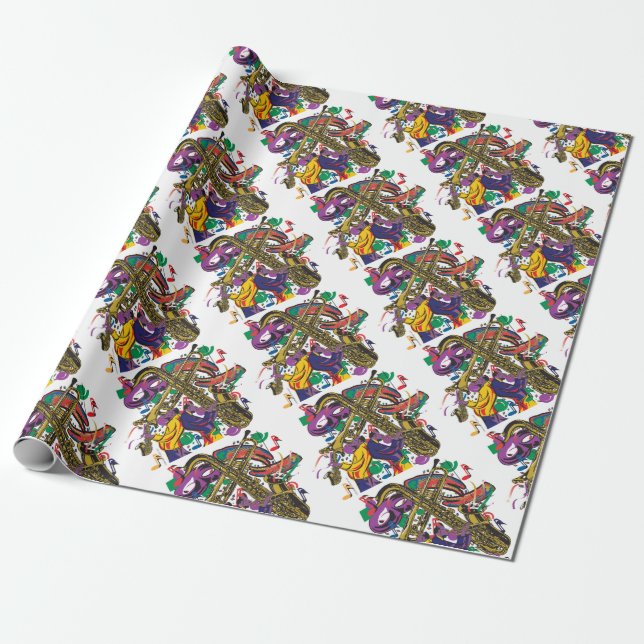 JAZZy Presentpapper (Utrullad)