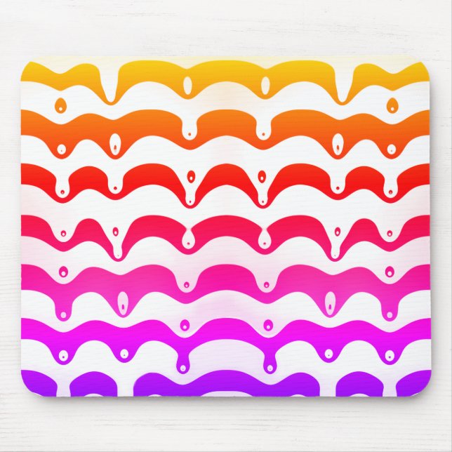 Jazzy Tropical Psychedelic Dripping Rand Musmatta (Framsidan)