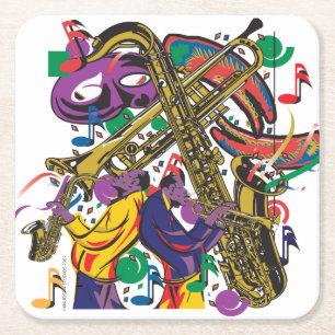 JAZZy Underlägg Papper Kvadrat