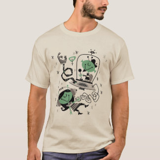 Jazzy utrymmebeatniks t shirt