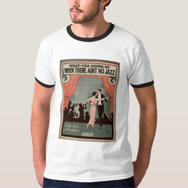 Jazzy utslagsplatsskjorta tee shirt (Framsida)