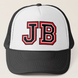 "JB" Monogram Keps