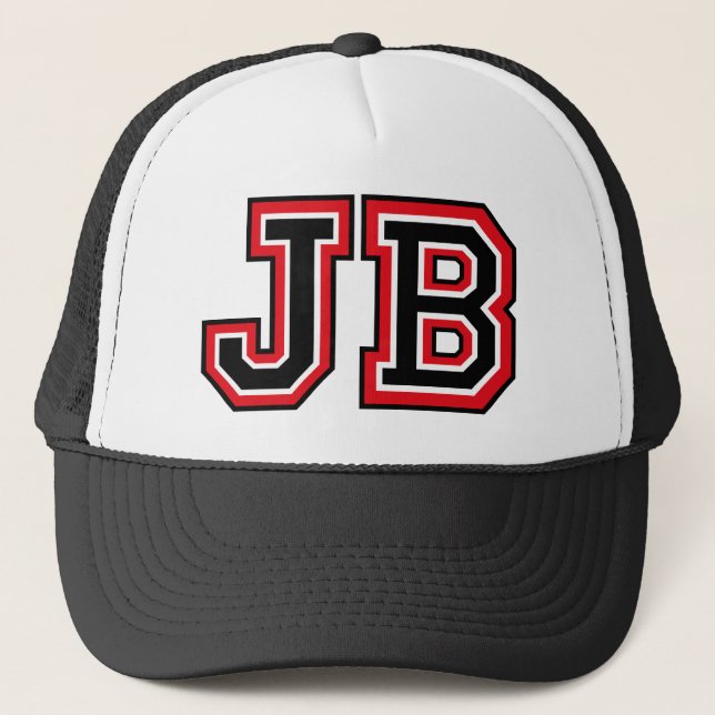 "JB" Monogram Keps (Framsida)