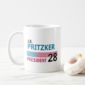 JB Pritzker 2028 Kaffemugg