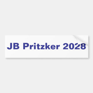 JB Pritzker 2028, springa för talman Bildekal