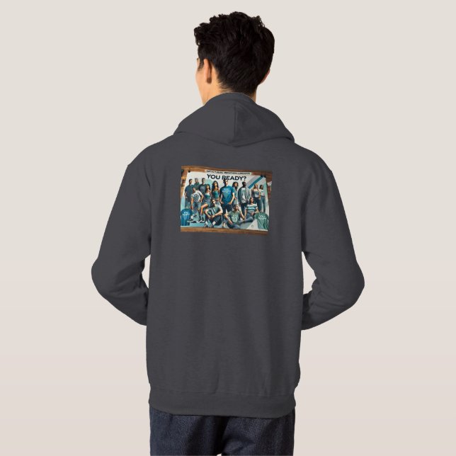 "JB Sims Show Manar's Empowerment Hoodie - Begräns (Hel baksida)