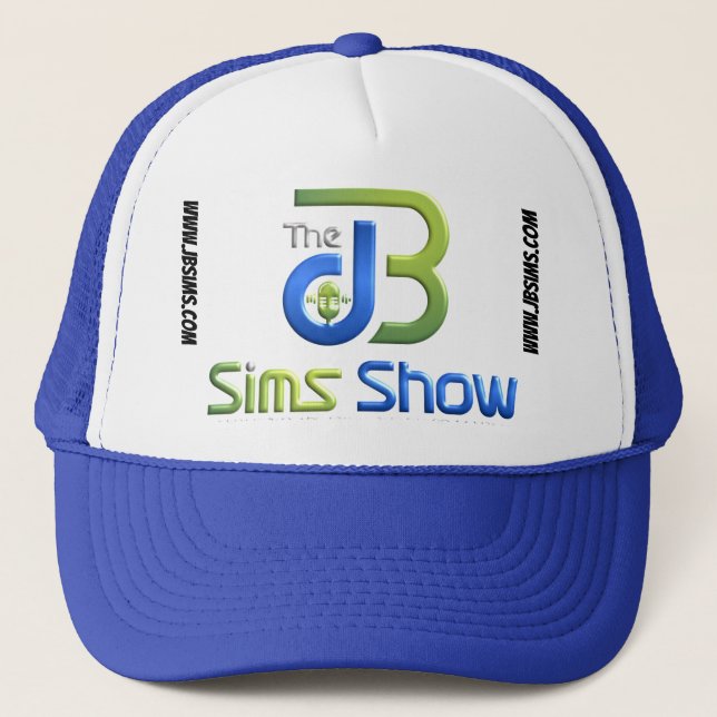 "JB Sims Show Namnteckning Truckerkeps (Framsida)