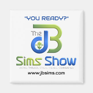 "JB Sims Show Unity Magnet - Idénationell Fridge