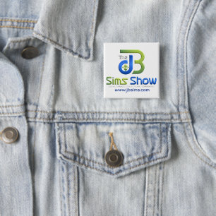 "JB Sims Show Unity Square Button - Insamlingsbar Knapp