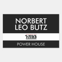 JBHS VMA Black Background med White ALL CAPS-tecke