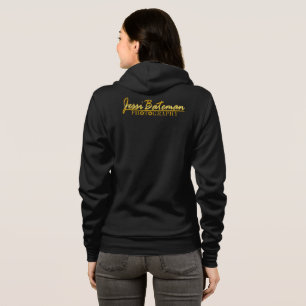 JBP Womens Black Zip-Up Sweatshirt T Shirt