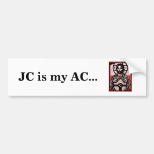 JC är min AC…, Bildekal