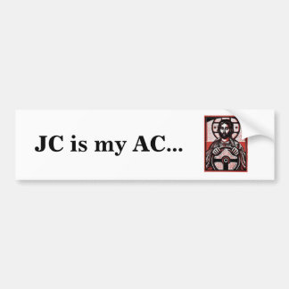 JC är min AC…, Bildekal