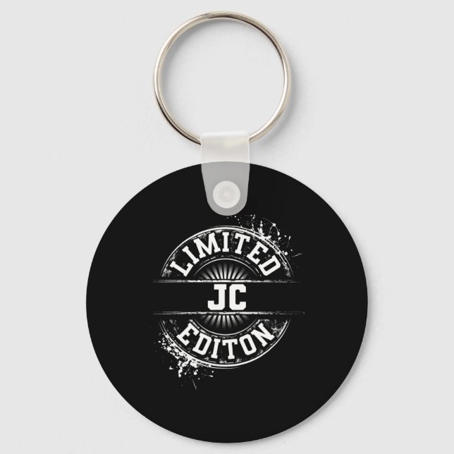 Jc Begränsad Edition Funny Personlig Namn Joke Gi Nyckelring (Framsida)
