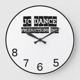 JC Dance Productions, Inc. Clock Stor Klocka