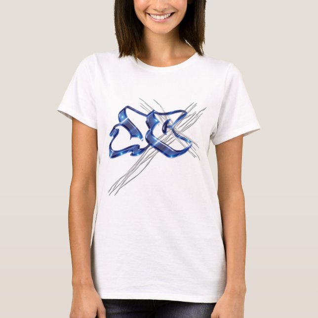 JC Jesus Kristi Graffiti Tee (Framsida)