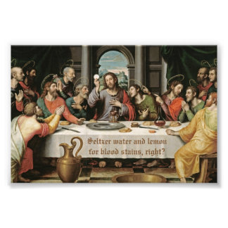 JC seltzer vatten Fototryck