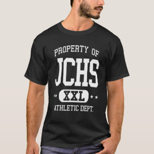 JCHS Retro Athletic Egendom Dept 1 T Shirt